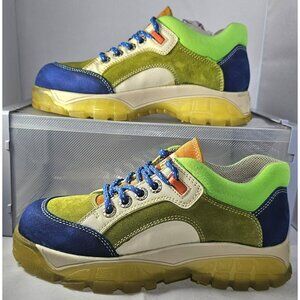 Rasker Only For Rebel Women’s Multicolor Suede Game Resistant Sneaker Size 8.5